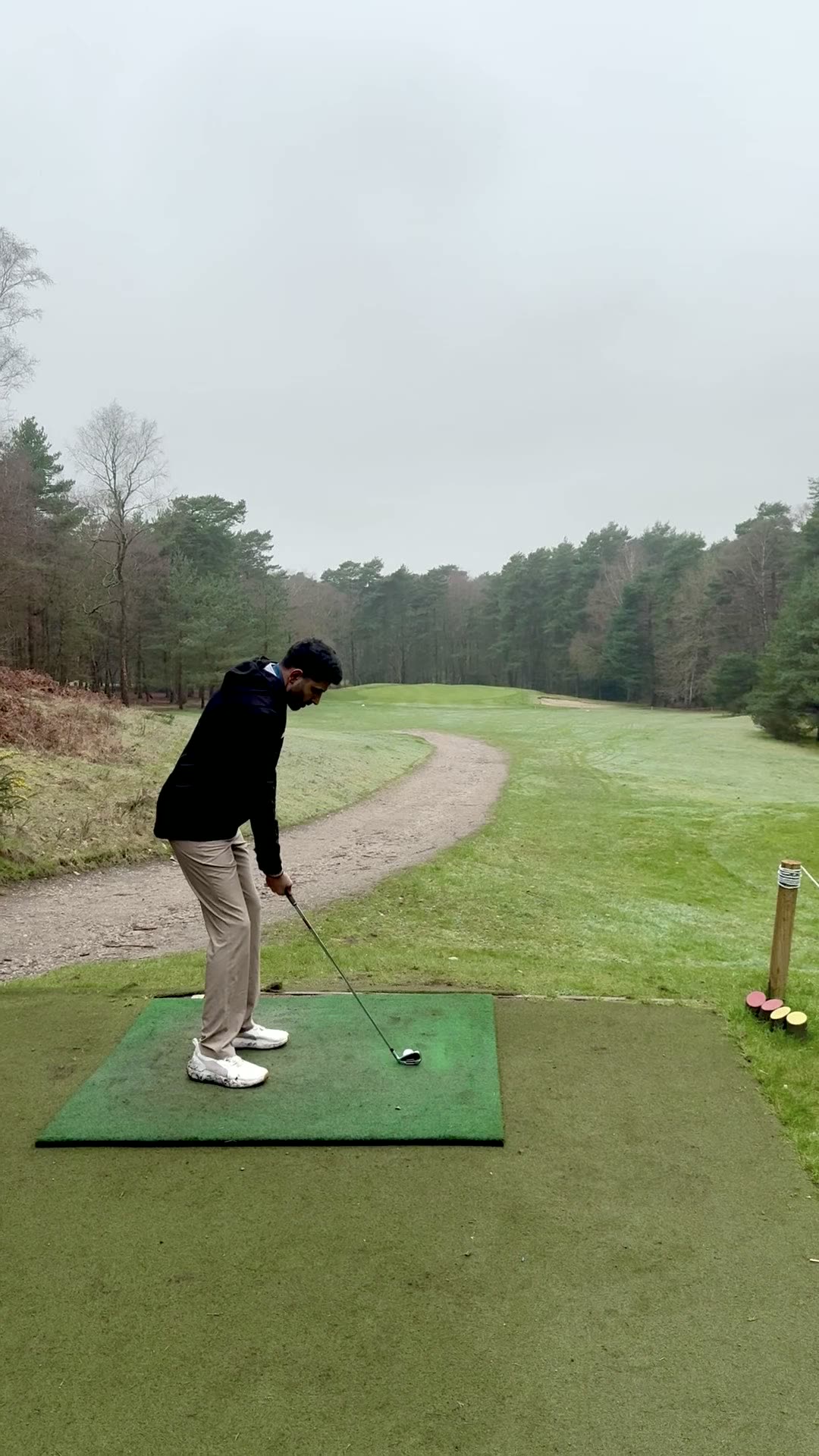 On the course — you against you
